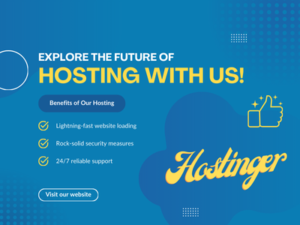 Hosting and Website Building with Hostinger